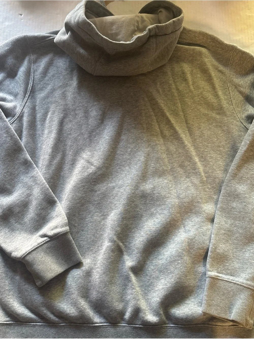 Nike 2024 World Series Gray Pullover Hoodie with Classic Logo